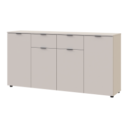 Chest of drawers Ron 7 4 facades 2 drawers Cashmere 160x38x81